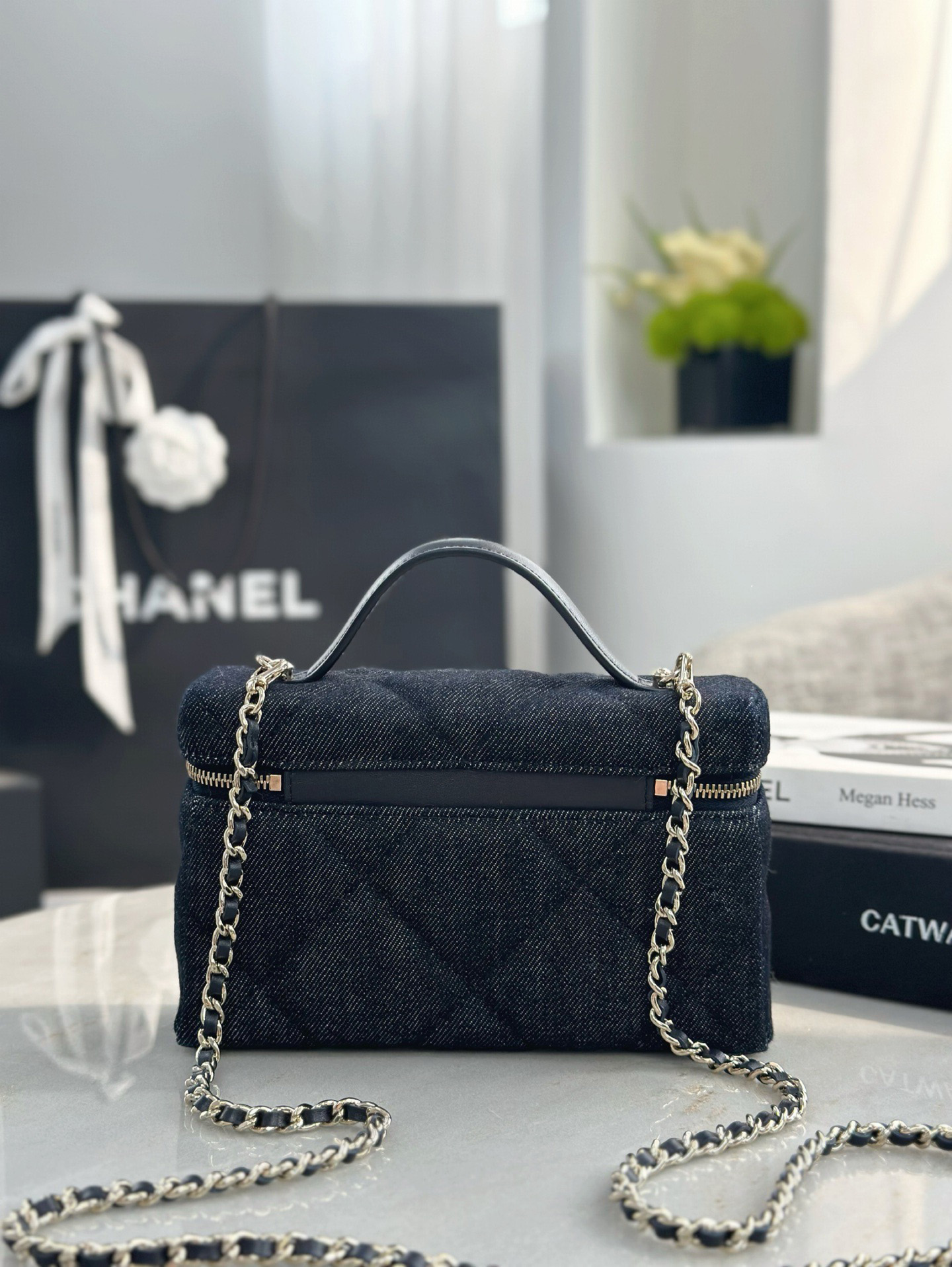 IMG_3077 CHANEL 26S Denim Vanity Bag - 图片 3