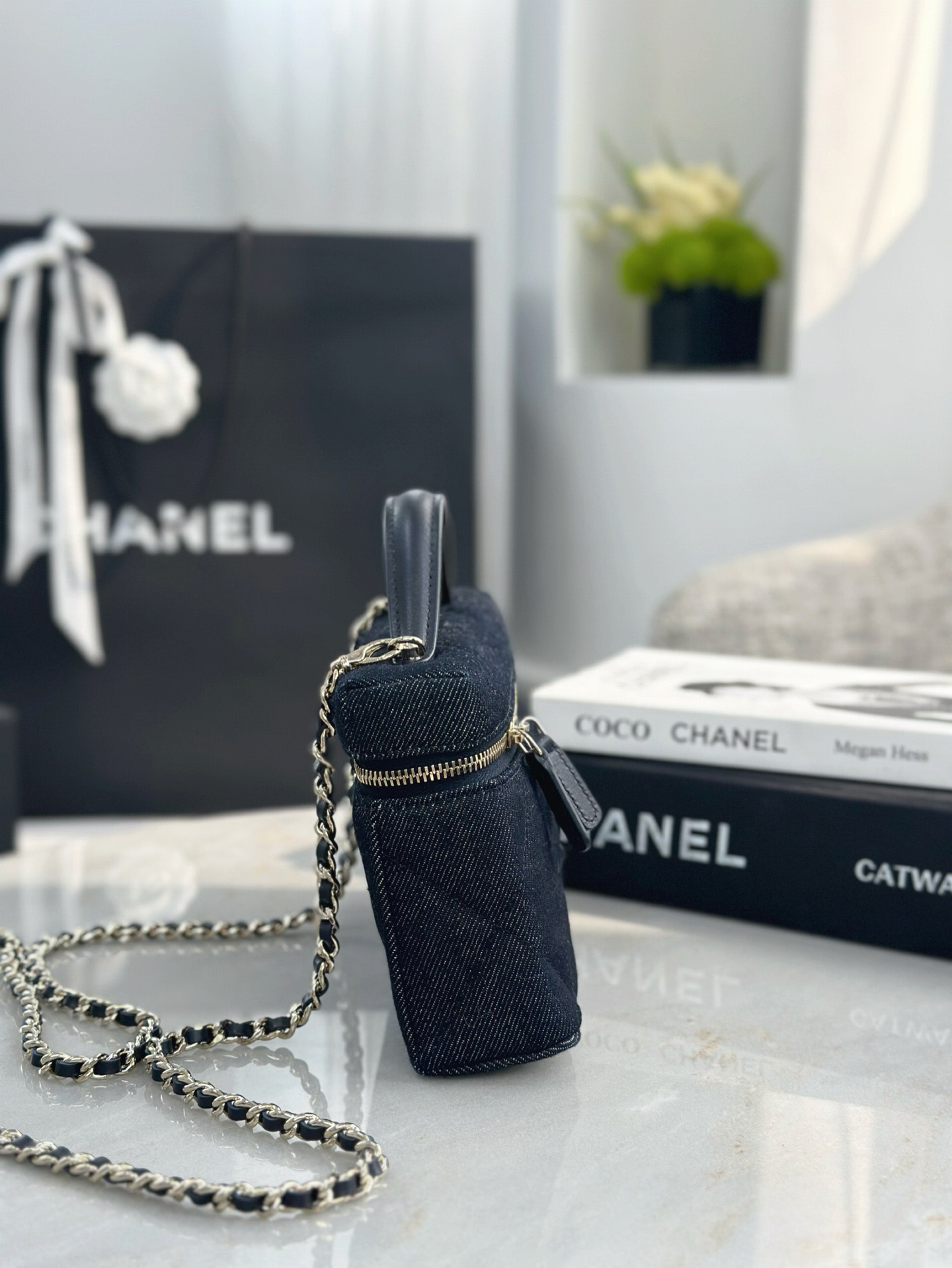 IMG_3078 CHANEL 26S Denim Vanity Bag - 图片 4