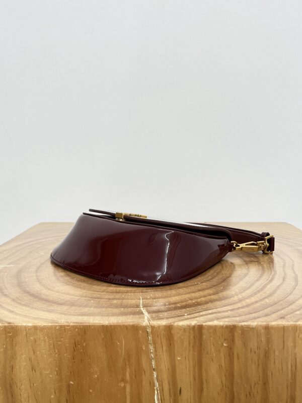 YSL VOLTAIRE top handle in BOX SAINT LAURENT in Bordeaux