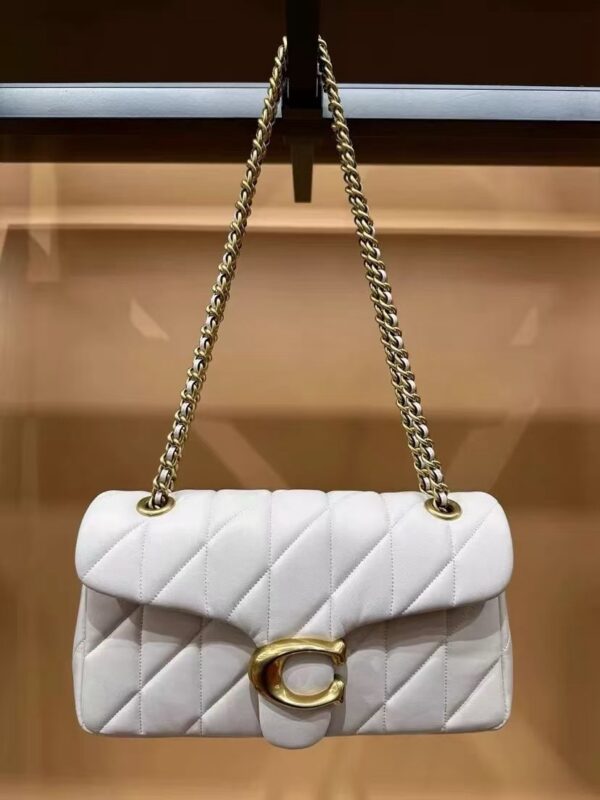 coach quilted tabby shoulder bag