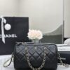 CHANEL 25P Caviar Leather Bowling Bag