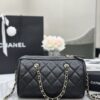 CHANEL 25P Caviar Leather Bowling Bag