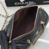 CHANEL 25P Caviar Leather Bowling Bag