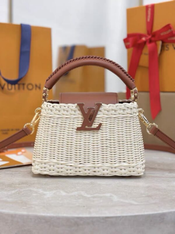 LV Capucines Mini Wicker Bag M28775