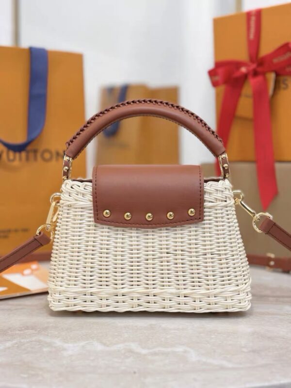 LV Capucines Mini Wicker Bag M28775
