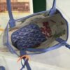 GOYARD Limited Edition Iris Goyardine Canvas and Chevroches Calfskin Saint Louis