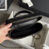 CHANEL Vanity with Chain Velvet Diamanté