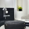 CHANEL Vintage Matelassé Mini Boston Handbag