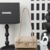CHANEL Shiny Caviar Preppy Coco Small Bowling Bag