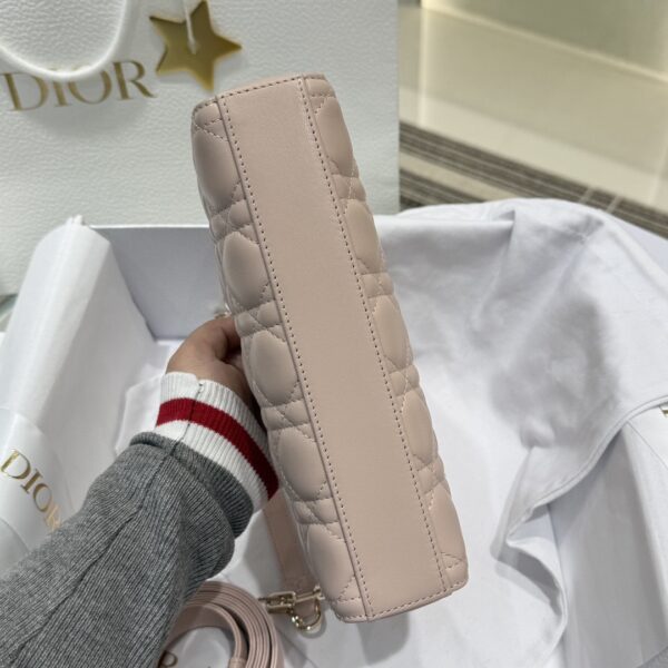 DIOR Lady D-Joy Bag Cannage Lambskin Rose des Vents