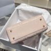 DIOR Mini Lady Dior Bag Cannage Lambskin Powder Pink