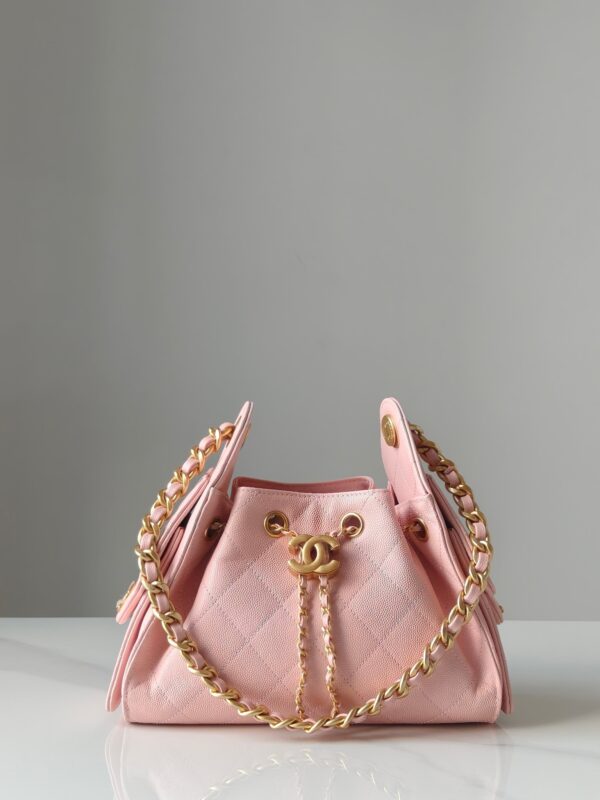 CHANEL 25bag Calfskin Sakura Pink MINI