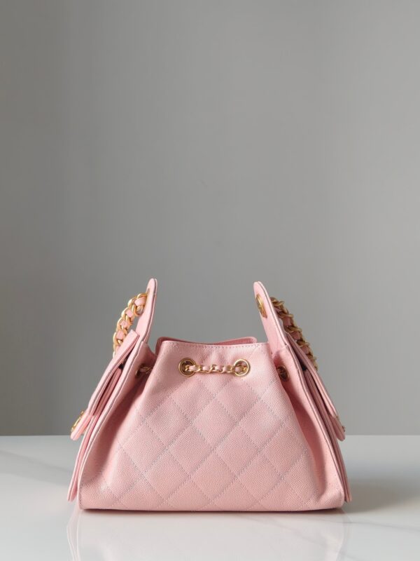 CHANEL 25bag Calfskin Sakura Pink MINI