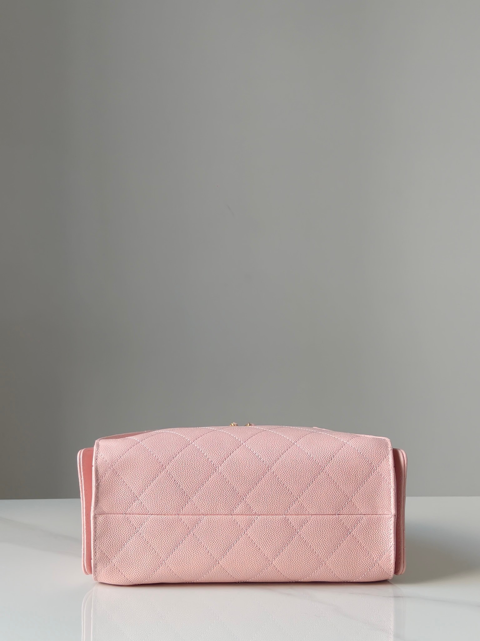 IMG_4042 CHANEL 25bag Calfskin Sakura Pink MINI - 图片 5