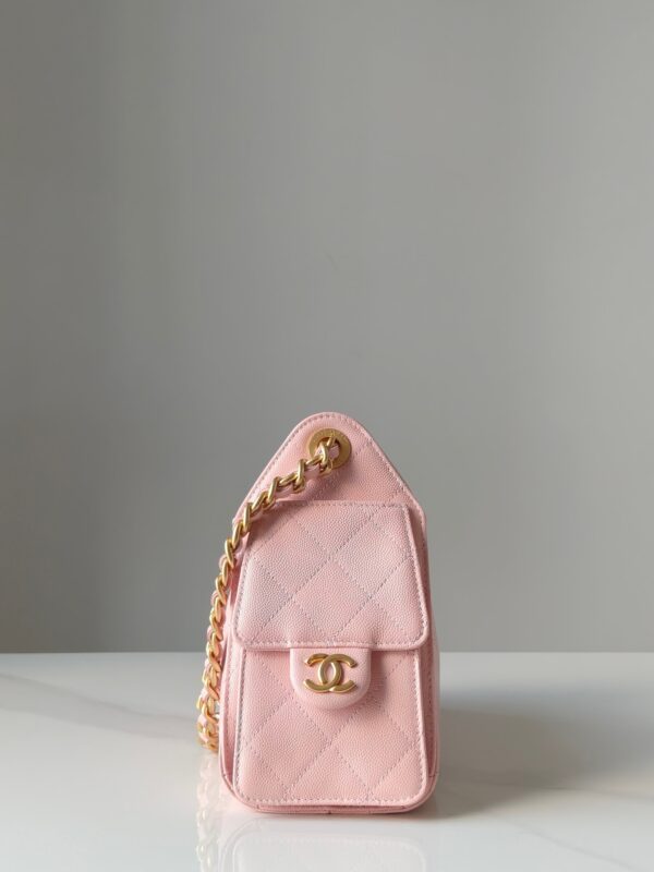 CHANEL 25bag Calfskin Sakura Pink MINI
