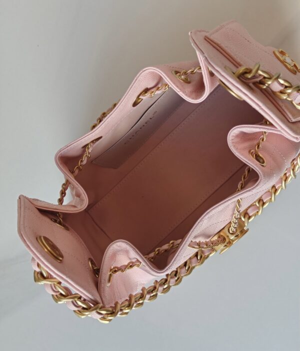 CHANEL 25bag Calfskin Sakura Pink MINI