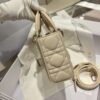 DIOR Small Lady D-Joy Bag Light Beige Cannage Lambskin