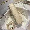 DIOR Small Lady D-Joy Bag Light Beige Cannage Lambskin