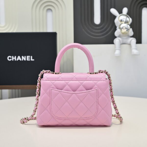 CHANEL Mirco Cocohandle Grained Calfskin