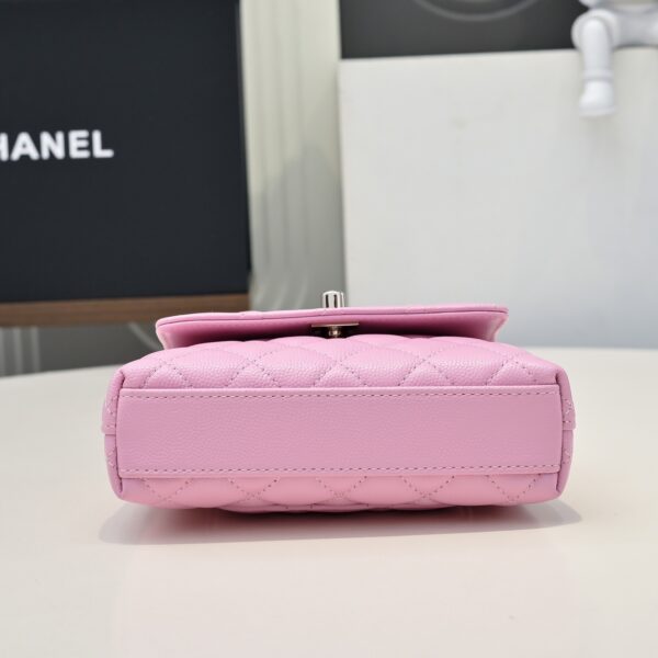 CHANEL Mirco Cocohandle Grained Calfskin