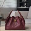CHANEL 25C Hobo Bag Caviar leather In Burgundy