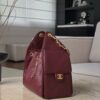 CHANEL 25C Hobo Bag Caviar leather In Burgundy