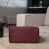CHANEL 25C Hobo Bag Caviar leather In Burgundy