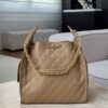 CHANEL 25Bag Caviar leather In Dark Khaki
