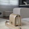 CHANEL Le Boy 25 Champagne Gold Bag