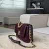 chanel shiny calfskin 19flap bags