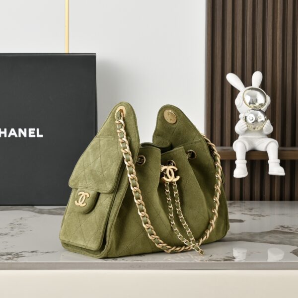 CHANEL 26C MINI Hobobag Suede