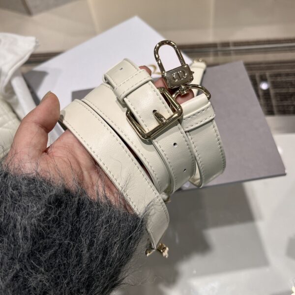 DIOR Lady D-Joy Bag Cannage Lambskin Latte