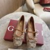 GUCCI Crystal Horsebit ballet flat