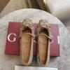GUCCI Crystal Horsebit ballet flat