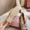 GUCCI Crystal Horsebit ballet flat