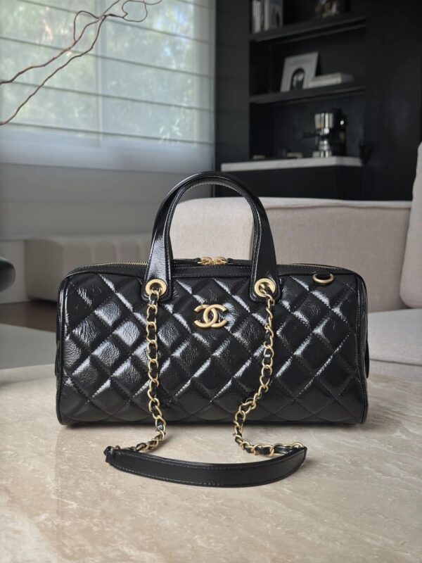 CHANEL 25A Large Bowling Bag