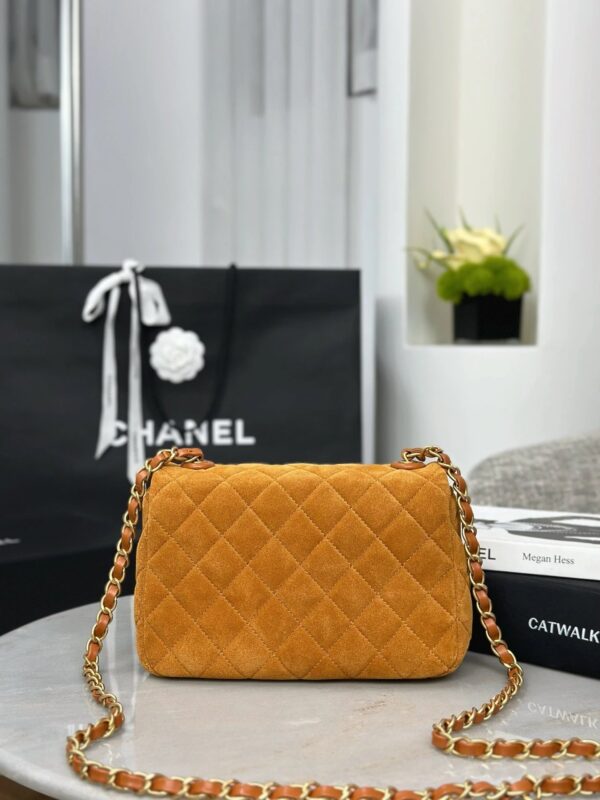 CHANEL 26C Suede Flap Bag MINI