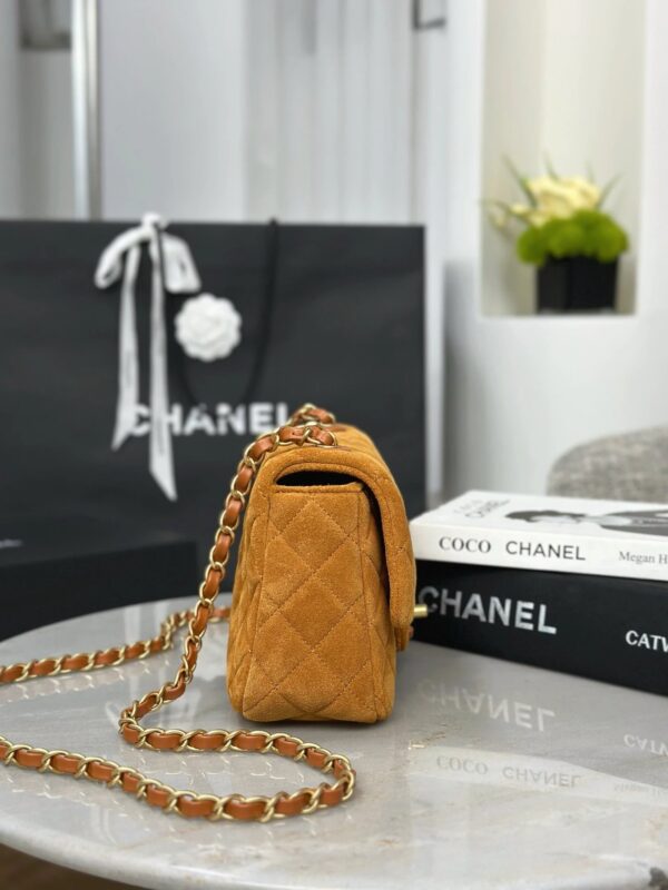 CHANEL 26C Suede Flap Bag MINI
