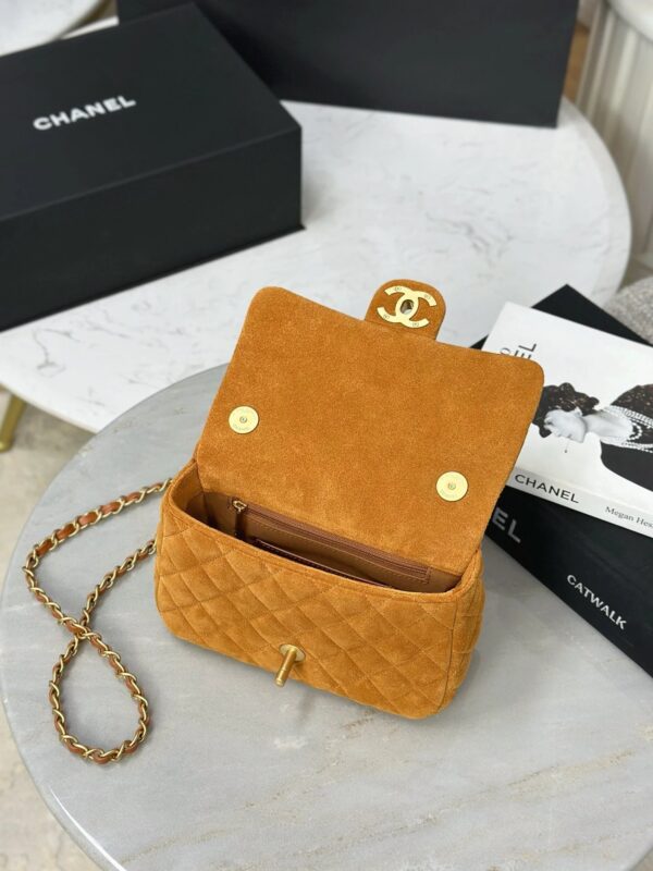 CHANEL 26C Suede Flap Bag MINI