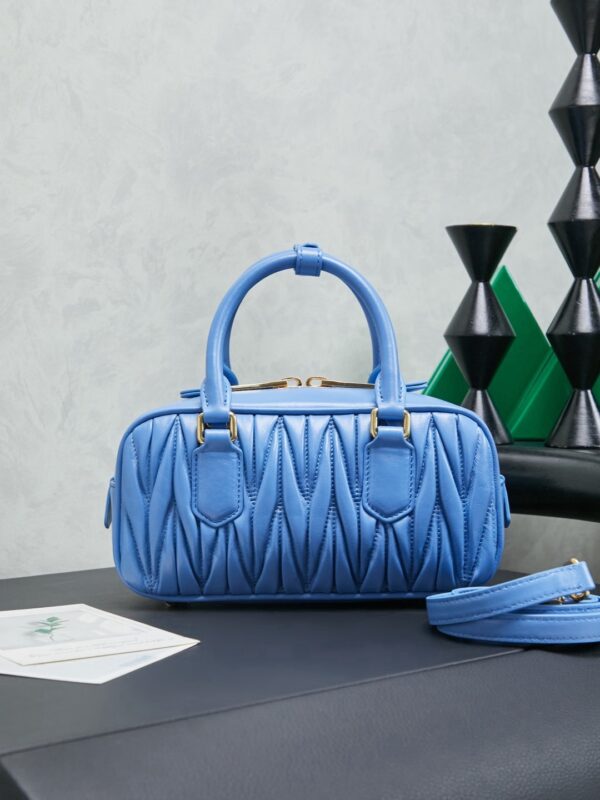 MIUMIU Arcadie matelassé nappa leather bag