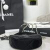 CHANEL 25N Clutch With Chain Velvet-Effect Nylon