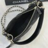 CHANEL 25N Clutch With Chain Velvet-Effect Nylon