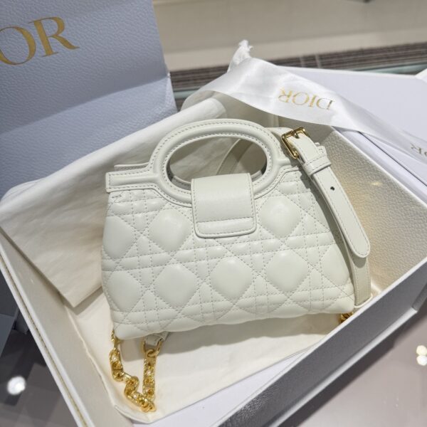 DIOR Jolie Top Handle Mini Bag Cannage Lambskin