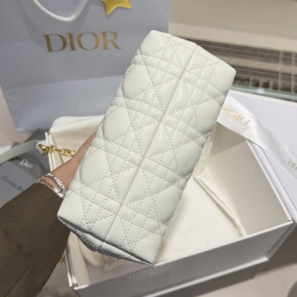 DIOR Jolie Top Handle Mini Bag Cannage Lambskin
