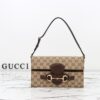 GUCCI GG Canvas Horsebit Shoulder Bag IMG 5153 100x100
