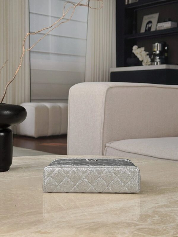 CHANEL 25P Vanity with chain – silver