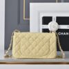 CHANEL Mini Classic Handbag Caviar leather-20CM