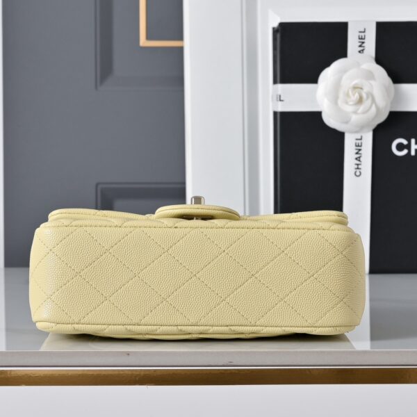 CHANEL Mini Classic Handbag Caviar leather-20CM