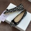 DIOR Ballet Flat Cotton Embroidered