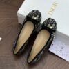 DIOR Ballet Flat Cotton Embroidered